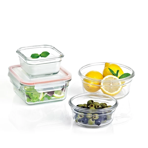 Members Mark 24-Piece Glass Food Storage Set, Clear